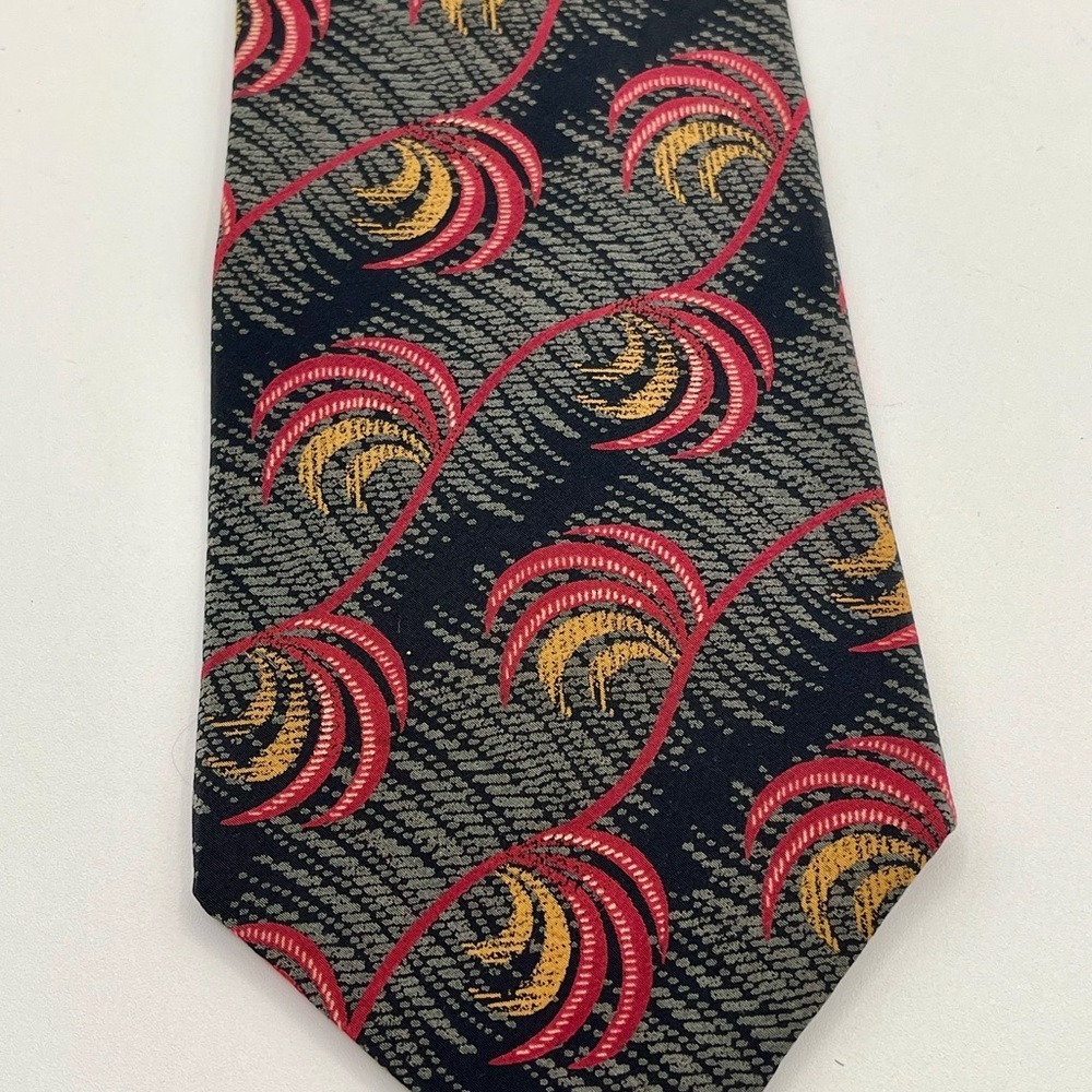 Kare Lagerfeld 100% Silk Tei Made In Italy Men's Neck